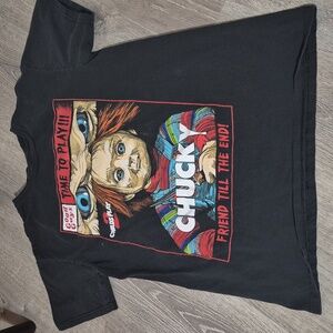 Chunky Child's Play 2 'Friends Till the End' Graphic Print Print T-Shirt Medium